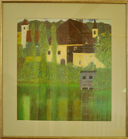 "Zamek Kammer nad Attersee" wg. G. Klimta