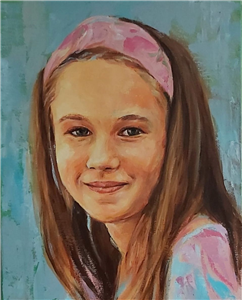 Portret dziewczynki Ani