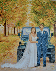 "Portret ślubny jesienią"